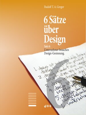 6 Sätze über Design – Satz 6 - Audiobook